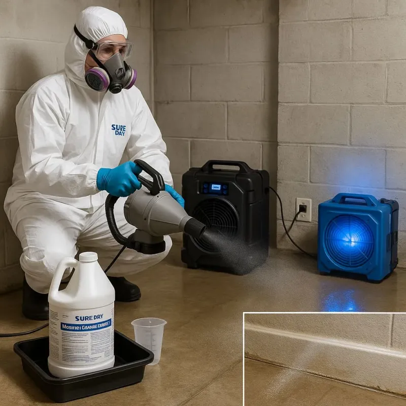 Sanitization and Odor Removal process in Manchester, WI